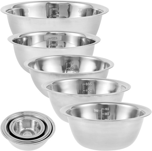 5pcs stainless steel - steel, mixing