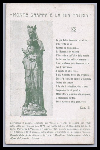 Postcard art monte - art, /