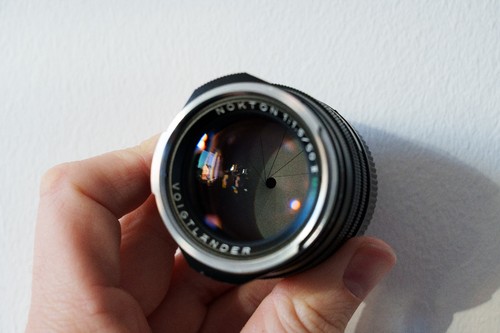 Voigtlander 50mm nokton - 50mm, f1.5