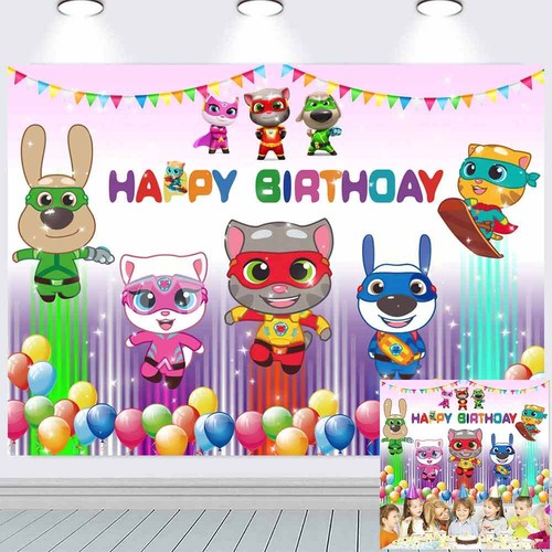 Talking tom heroes - talking, party