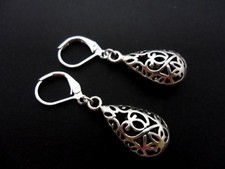 Pair tibetan silver - a, of