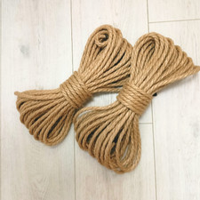 8mm Natural Jute Hessian Rope