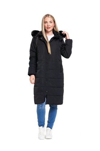 Ladies winter long quilted - ladies,