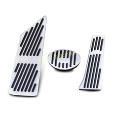 For BMW X1 X2 1 2 Series LHD Aluminium Car Foot Rest Gas Brake Pedal Plate Cover