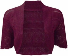 Womens Short Sleeve Crochet