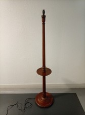 VINTAGE MAHOGANY STANDARD LAMP / FLOOR LAMP 99p No Reserve