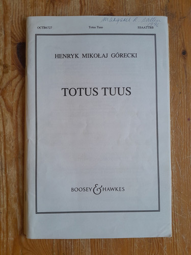 Totus tuus henryk - totus,