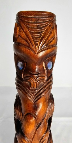 Hand carved traditional maori - traditional,