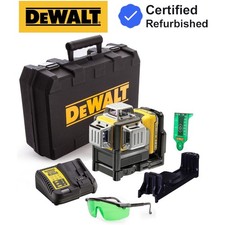 DeWalt DCE089D1G 12v 3 Beam Self Levelling Green Cross Line Laser Level +Battery