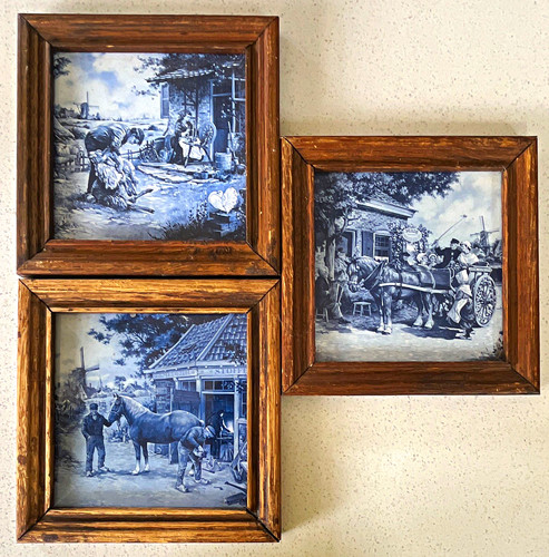 Royal holland set framed - of,