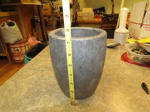 Black graphite crucible - graphite,