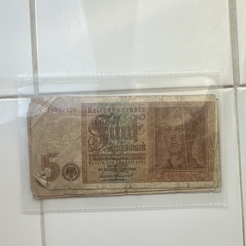 Germany reichsbanknote - reichsbanknote, 5