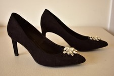 LADIES NEXT BLACK SUEDE &