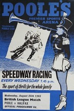 POOLE v HALIFAX SPEEDWAY