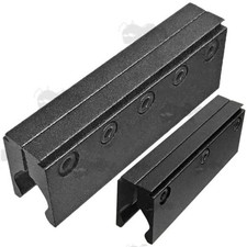 Gun Barrel Rail Block for