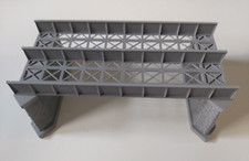 Long TT120 Gauge Twin Track Bridge Girder Support Piers Model Railway Track