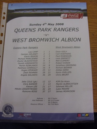 2008 colour teamsheet - colour,