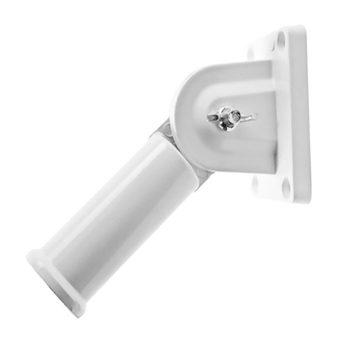 White cast aluminum flag - white,