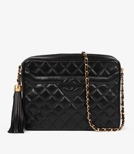 Chanel Black Quilted Lambskin