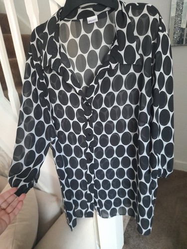 Ladies blouse cover - or, size