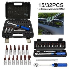 MTB Bike Bicycle Preset Torque Wrench 2Nm to 24Nm Precise Instrument Hexagon Key