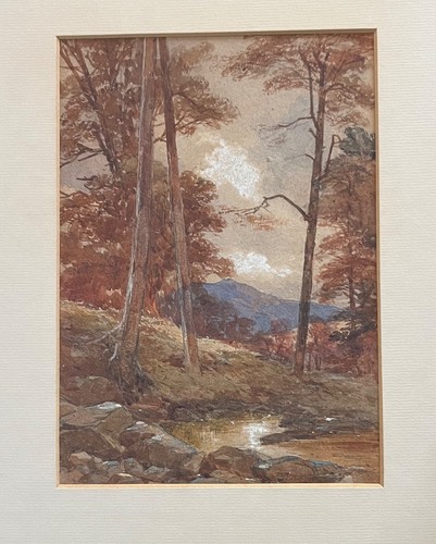 Victorian watercolour painting - victorian,