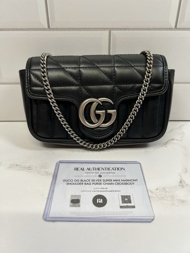 Gucci black silver super - gucci,