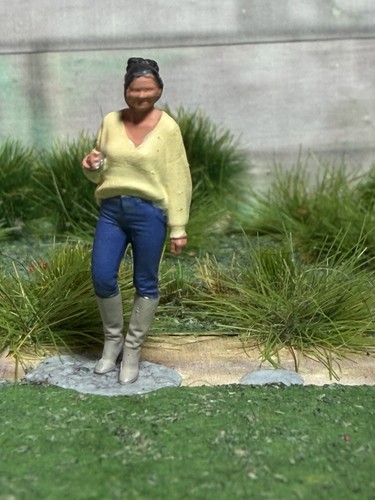 Model railway figures - model,