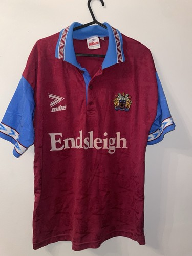 Burnley 1993 home - burnley, shirt