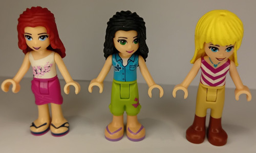 Lego friends figures - lego,