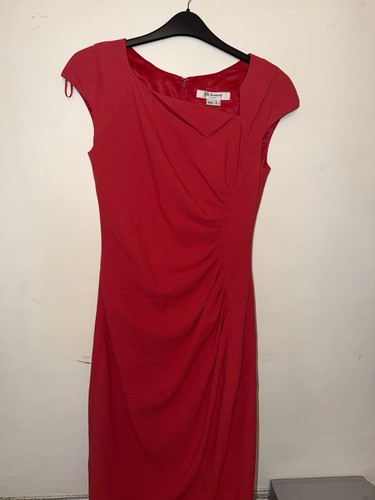 Bennett red ruched - red,