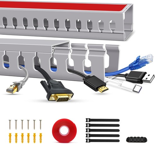 Cable trunking raceway kit - trunking,