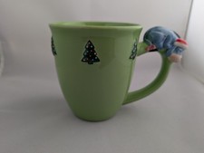 Disney Store Exclusive Festive Christmas 3D Eeyore Mug. Winnie The Pooh 