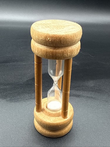 Vintage wooden egg timer - vintage, 3