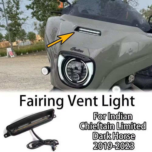 Fairing vent insert light - fairing,