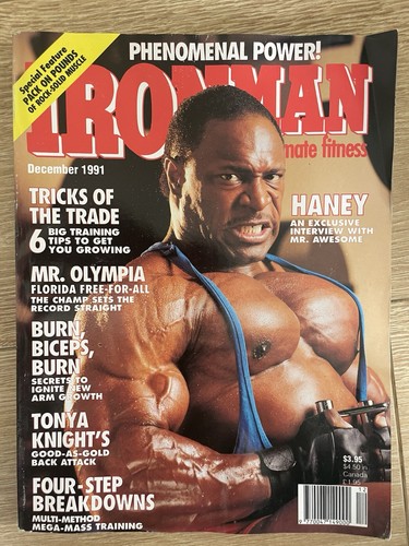 Vintage ironman bodybuilding - vintage,