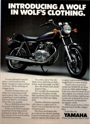 1979 yamaha xs400 - 1979,