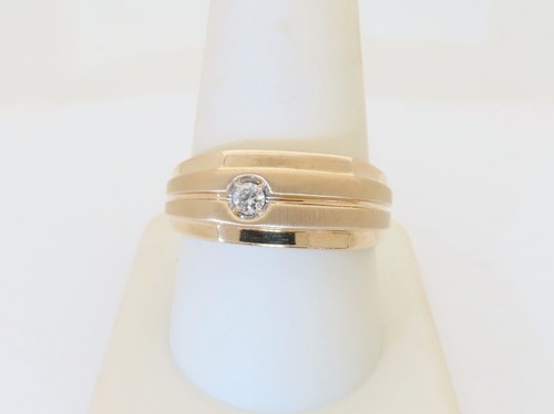 Gold mens diamonds rings real - rings,