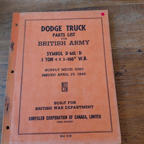 Ww2 british army dodge - british,