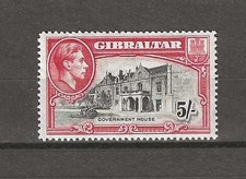 GIBRALTAR 1938/51 SG 129 MNH