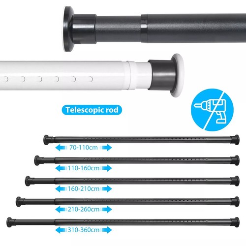 410cm shower curtain rail - 50-410cm,
