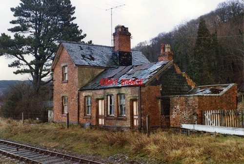 Photo 1982 glandyfi railway - glandyfi,