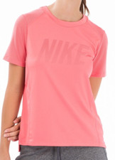Nike Womens Shirt S Pink Dry
