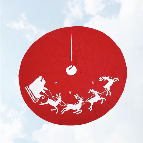 80cm christmas tree skirt elk - christmas,