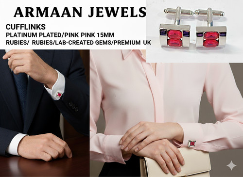 Cufflinks platinum - cufflinks,