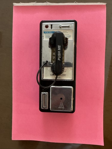Vintage acme bell payphone - acme,