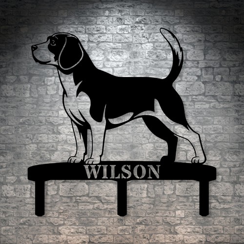 Personalized beagle garden - personalized,