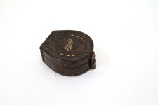 Vintage leather horseshoe - leather,