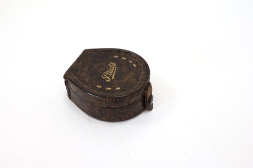 Vintage leather horseshoe - leather,