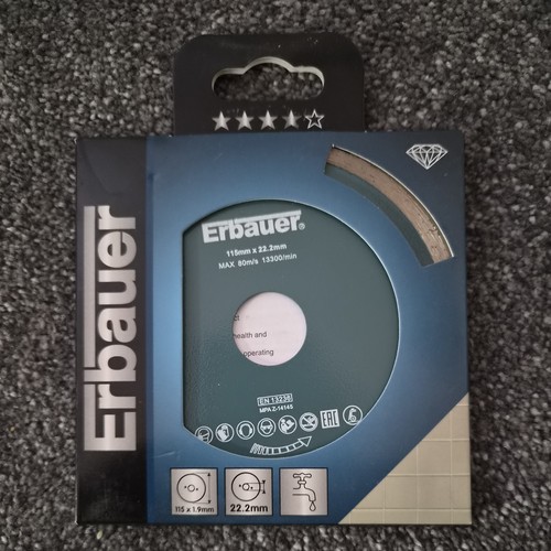 Erbauer 115mm 2mm - 22.2mm, tile